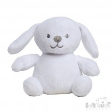 EBU62-W: 15cm White Eco Bunny Soft Toy
